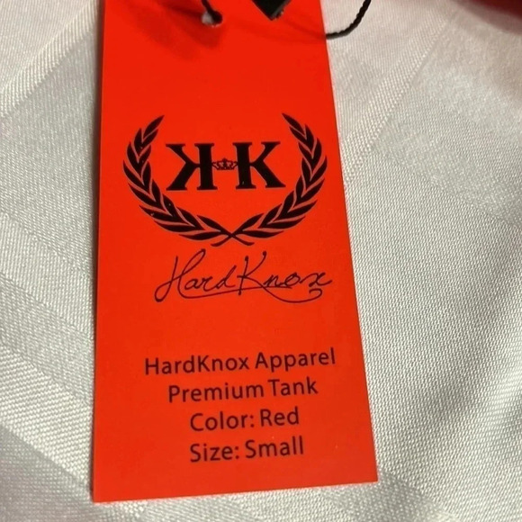 Y2K,Men muscle tee shirt, School of Hard Knox,Red & black.graphic,summer, 90s - Picture 9 of 9